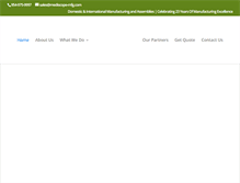 Tablet Screenshot of mediscope-mfg.com